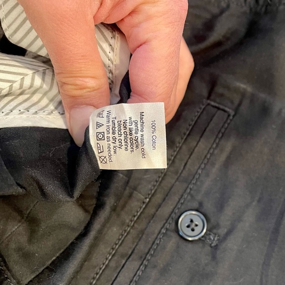 J. Crew Broken-In 3-Inch Chino Short. Black. Size 0. - Picture 6 of 8